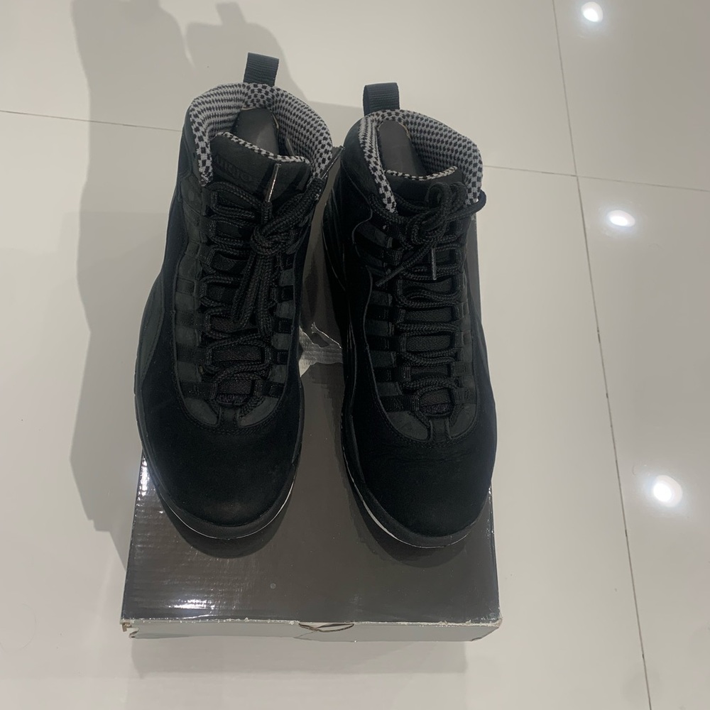 Nike Air Jordan 10 Retro Stealth-310805-003 Size 8.5